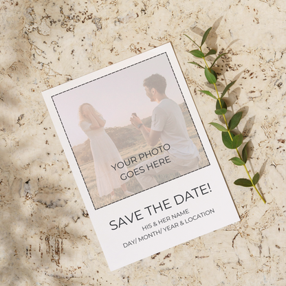 SAVE THE DATE PHOTO MAGNETS