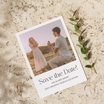 SAVE THE DATE PHOTO MAGNETS