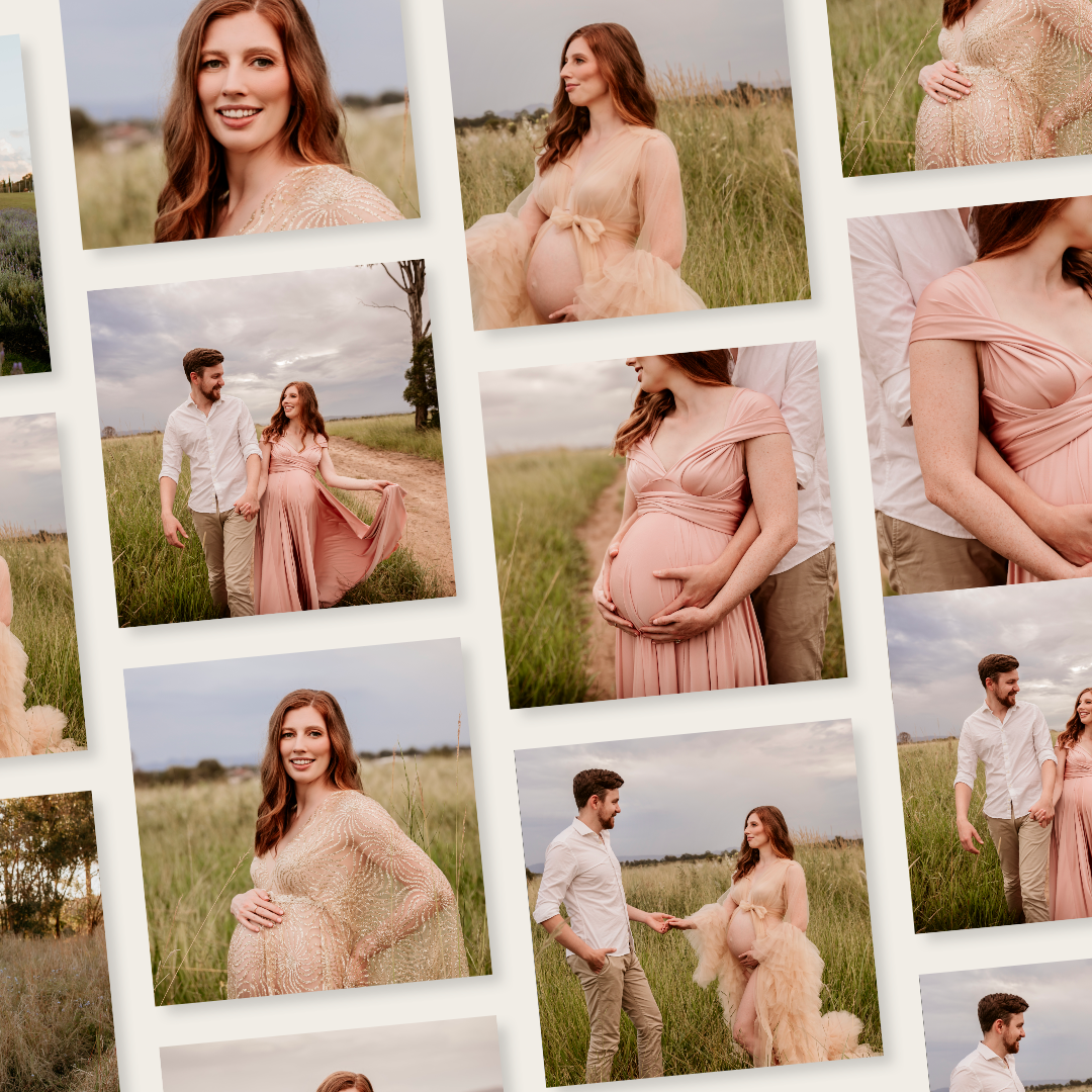 Set of 6 Square Photo Magnets 70×70 Frameless