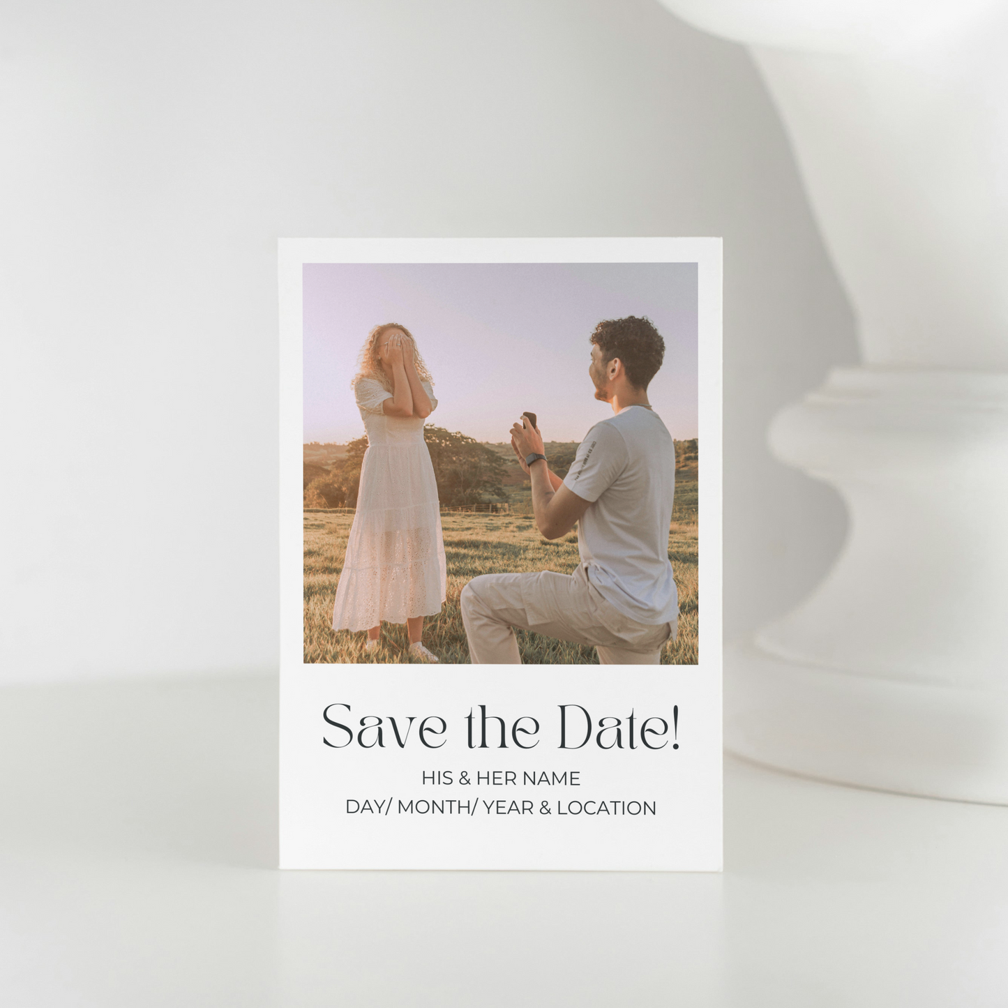 SAVE THE DATE PHOTO MAGNETS